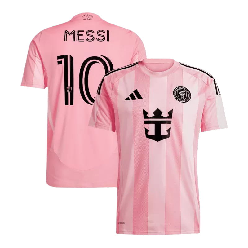 MESSI #10 Maglia Home Inter Miami CF 2025 – Rosa “Euforia”